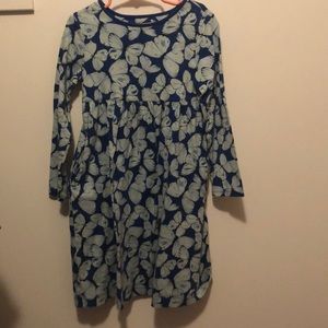 Lands End kids jersey dress with empire waist.